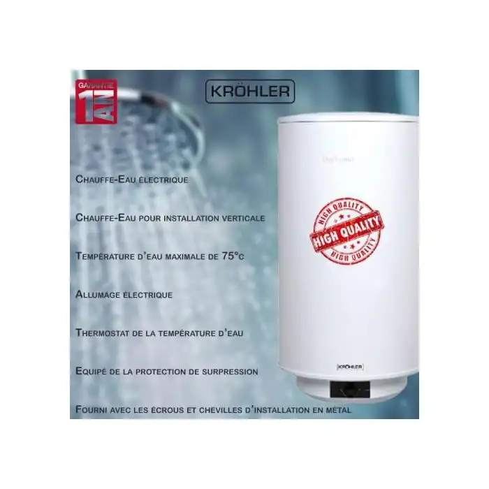 Chauffe Eau Électrique 35 L