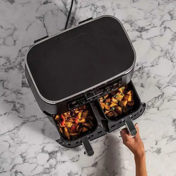 REVOLUTION Air Fryer - 8L Friteuse Sans Huile - R-AF03 - 8L - 2000W - Double Compartiment