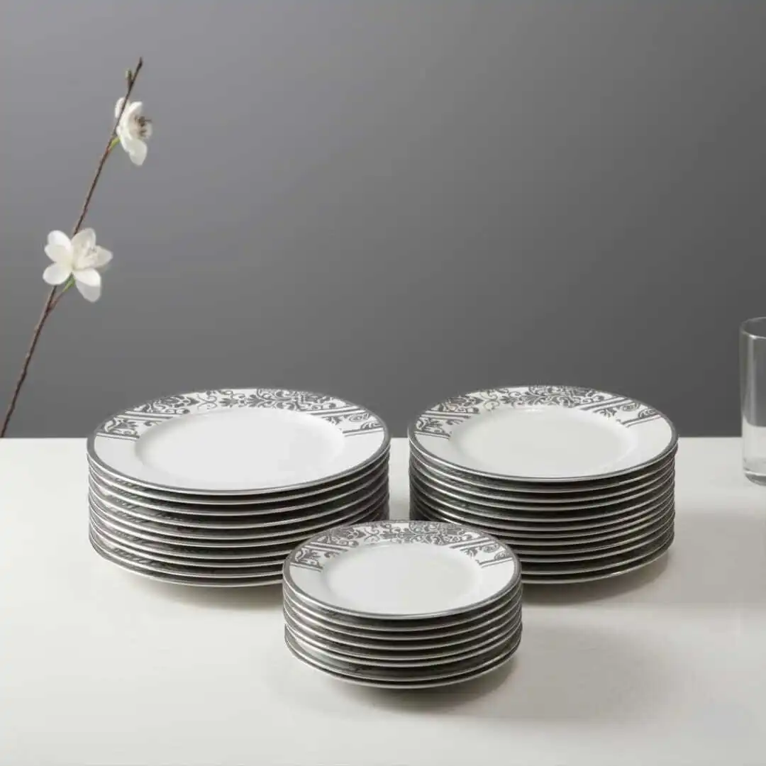 Service de table de 36 pièces - Porcelaine de haute qualité