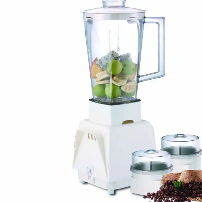 Mixeur Blender - Vintage - 2 en 1 - 650 W - 1 Litre - Lame en acier inoxydable