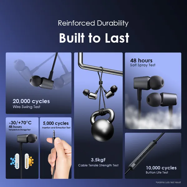 oraimo Trumpet 3 HIFI Audio In-Ear Headphones