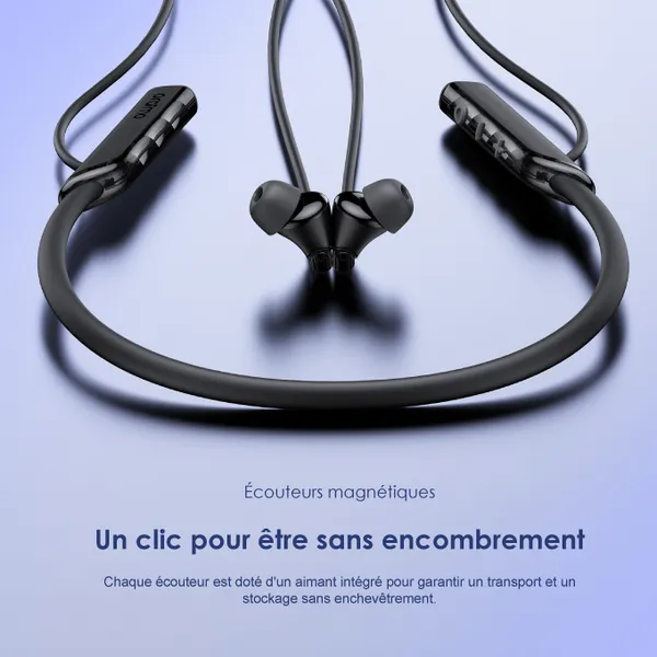 oraimo Necklace Lite Casque sans fil à vibration d'appel