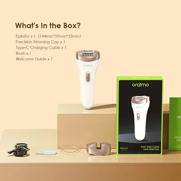 oraimo SilkSmooth Women Hair Removal Epilator