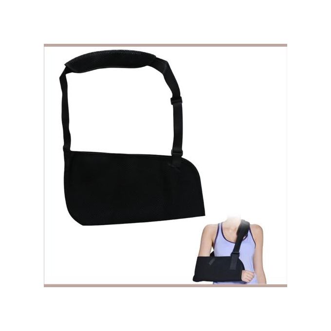 Immobilisateur d’Épaule et de Bras Respirant - Écharpe de Soutien Médicale Légère avec Sangle Rembourrée