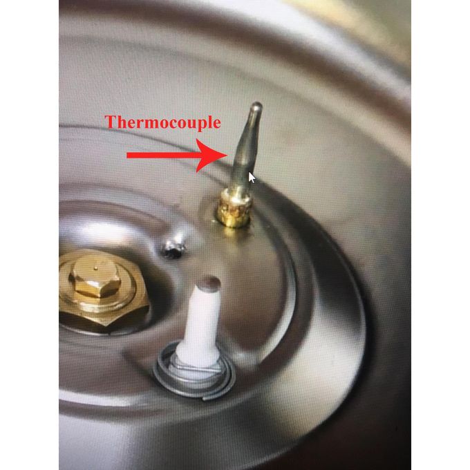 Daiko Plaque de Cuisson à Gaz avec thermocouple de sécurité - 60cm