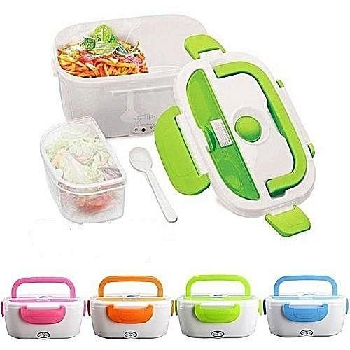 Boîte Chauffante Lunch Box Électrique Portable, Boîte Alimentaire de Repas avec Isolation Thermique