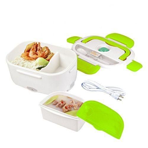 Boîte Chauffante Lunch Box Électrique Portable, Boîte Alimentaire de Repas avec Isolation Thermique