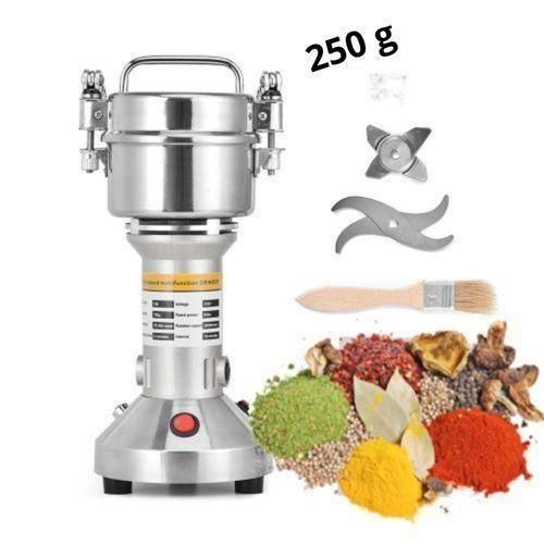 Damai Moulin Epice broyeur électrique et moulin à café et épices professionnel capacité 250 grammes