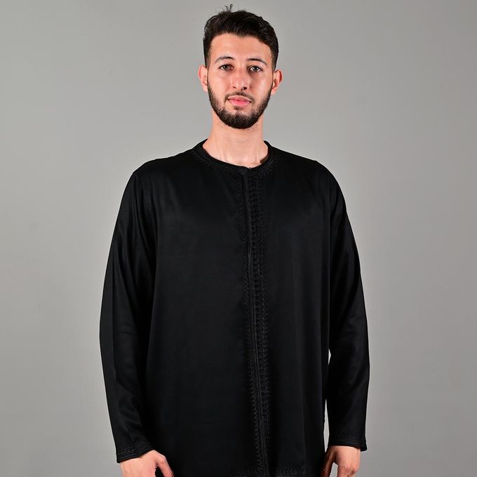 Jabador Maroc Tunique Amir - NOIR