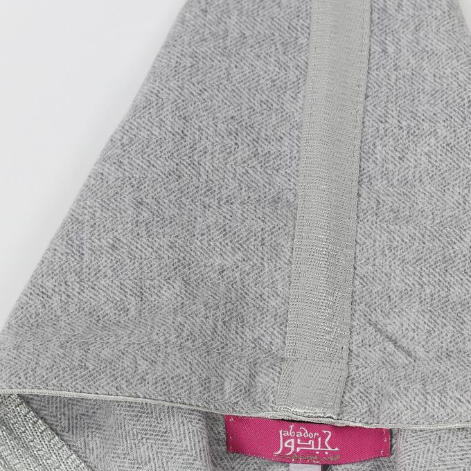 Jabador Maroc Djellaba Flanelle Garçon haute qualité - Gris clair