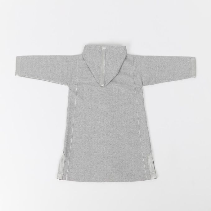 Jabador Maroc Djellaba Flanelle Garçon haute qualité - Gris clair