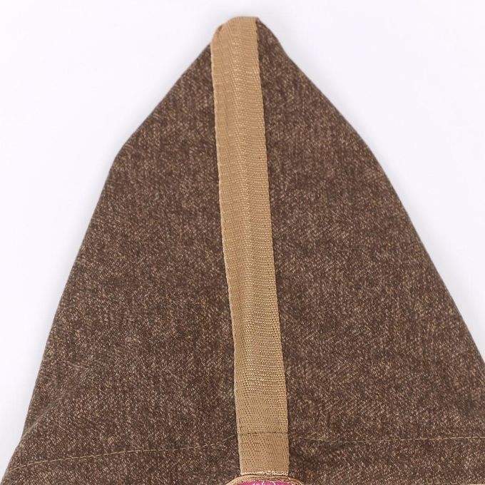 Jabador Maroc Djellaba Flanelle Garçon haute qualité - Tabac