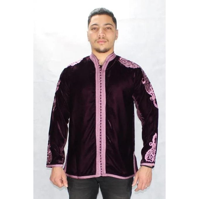 Jabador Maroc Tunique Petit Star Garçon - Mauve