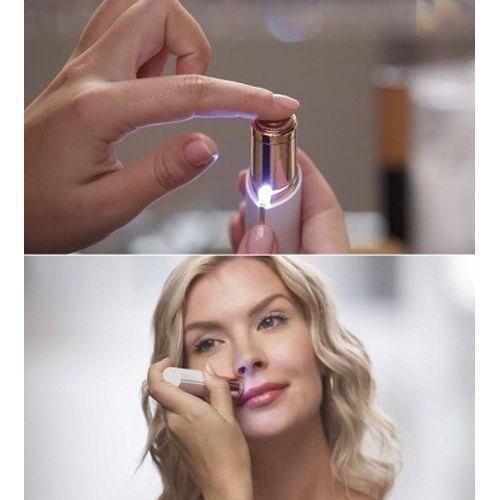 Épilateur pour poils du visage sans douleur, rapidement, taille rouge à lèvres