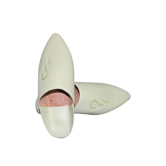 Jabador Maroc Babouche TRADITION- vert pistache