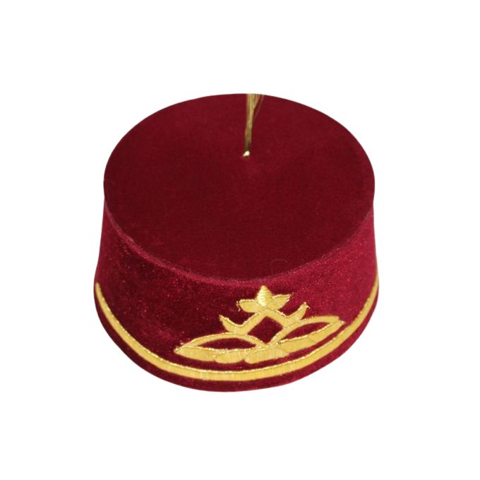 Jabador Maroc Tarbouche de circoncision garçon- bordeaux