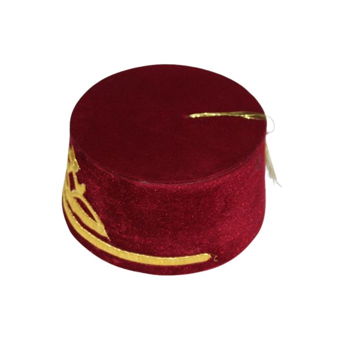 Jabador Maroc Tarbouche de circoncision garçon- bordeaux