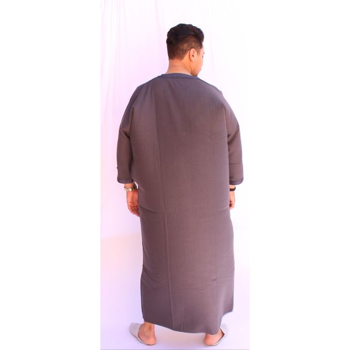 Jabador Maroc Gandoura MLIFA Demi saison- gris.