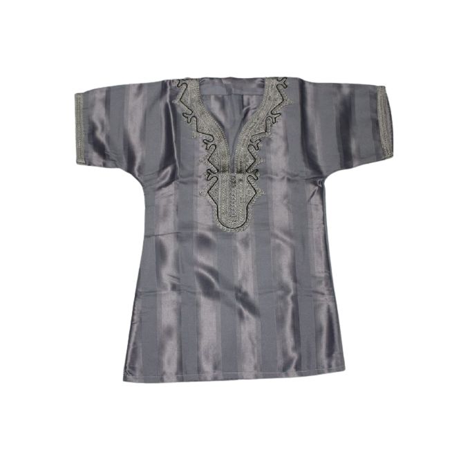 Jabador Maroc Gandoura jawhara garcon /gris.