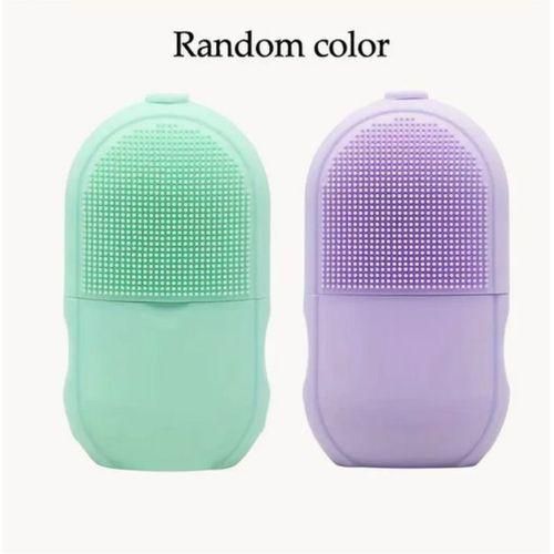 2 pcs Rouleau de glace pour le visage, éclaircit la peau, moule à glace réutilisable pour le visage, glace pour le visage pour raffermir la peau, support à glace en silicone