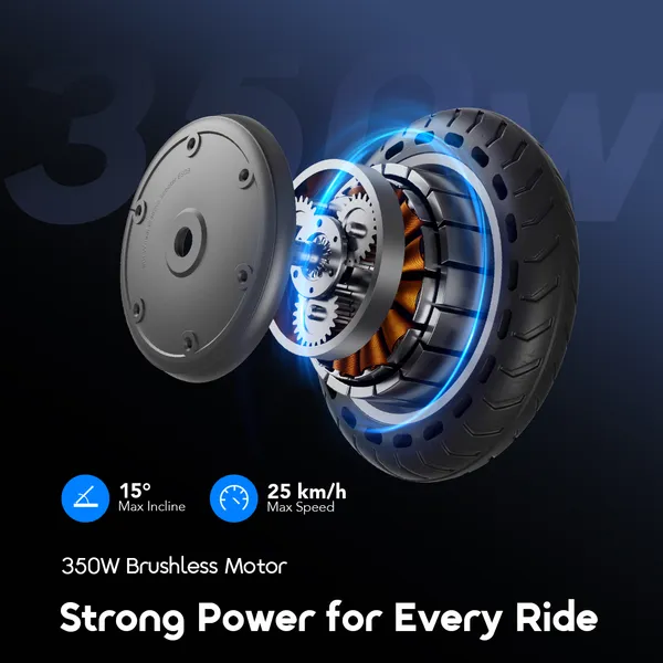 oraimo E-Scooter Moteur 350 W, autonomie 32 km Scooter électrique