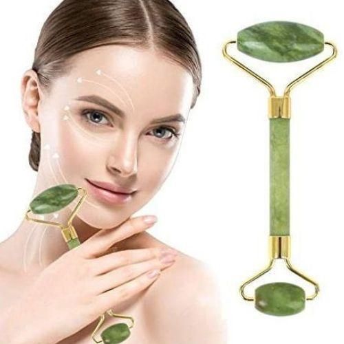 Jade Roller massage pour visage et cou original