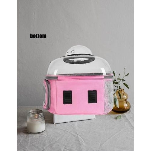 Animal Pet Sac à dos transparent pour capsule spatiale pour animaux de compagnie, transporteur de chat