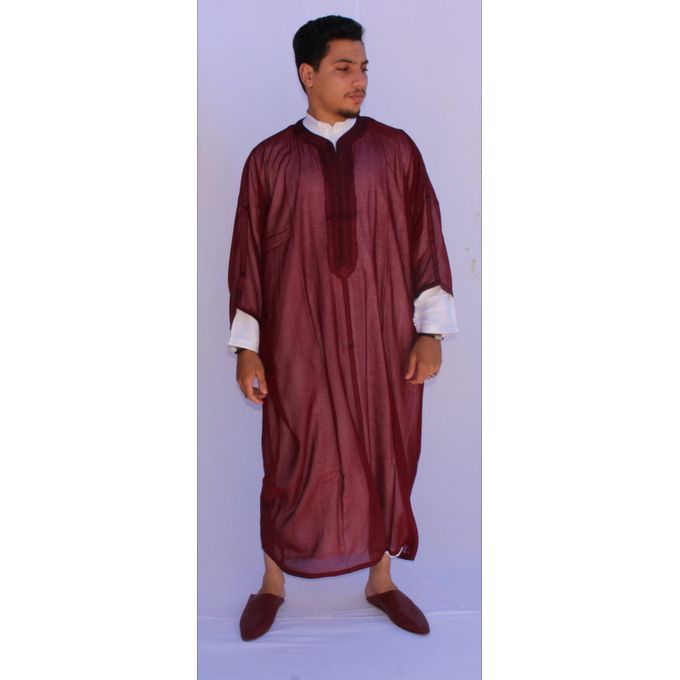 Jabador Maroc Gandoura soussdi a la main haute couture -Bordeaux.