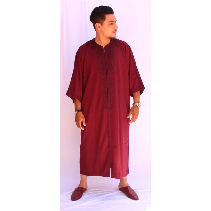Jabador Maroc Gandoura MLIFA a la main haute couture- Bordeaux