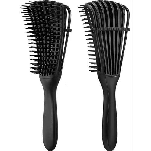 Octopus Brush/Brosse boucles noir