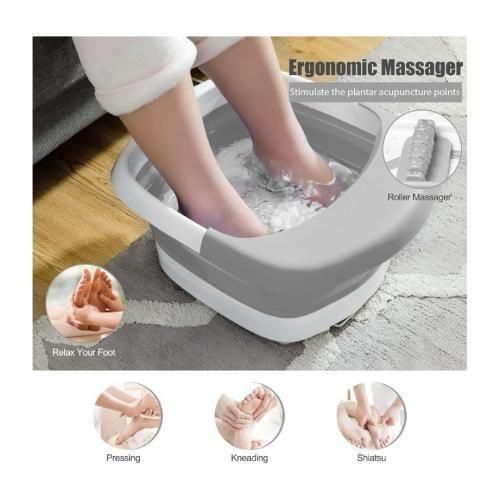 Bassin De SPA Massage Pour Pied Pliable, Bain de pieds électrique, chauffage rapide