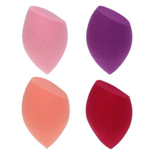 4 Pcs Beauty Blender, Éponge de maquillage pour fonds de teint Couleur Aléatoire