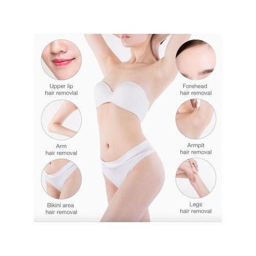 Appareil chauffe cire portatif d'épilateur + cartouche cire +50 bandes papier