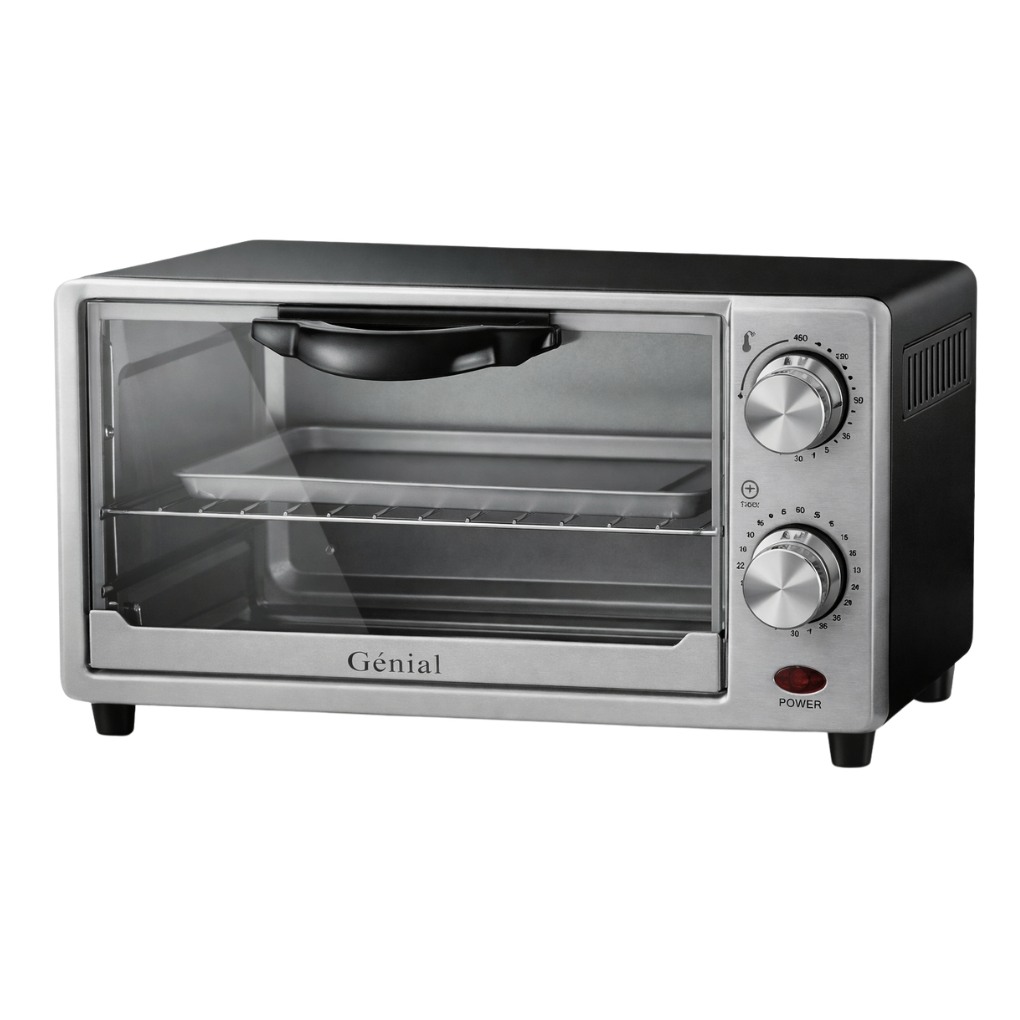 Genial Mini Four Électrique 9L, 650W, Minuterie 30 min, GEO1012SS