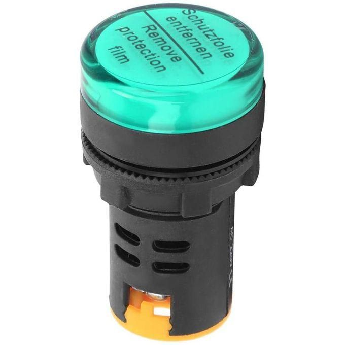 Image de 10Pcs Voyant Led Lumineux Vert 220V Ad16-22D/S(vert) - Unbranded