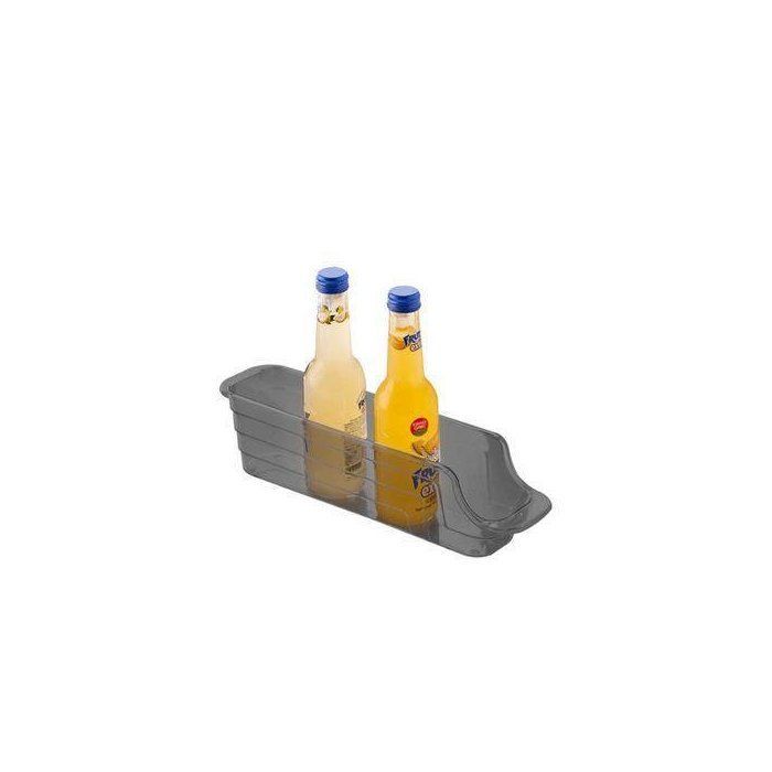 Image de 2 bacs réfrigérateur couleurs noir transparente mesures Bac Rangement Frigo - Unbranded