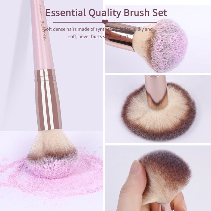 Image de 20 Make-up brush with bag - Unbranded
