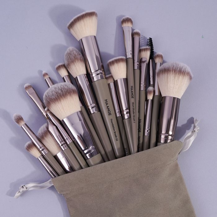 Image de 30pcs Make-up brush with bag - Unbranded