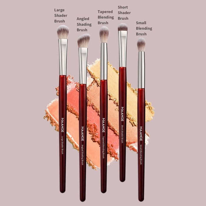 Image de 5pcs eye Make-up brush with box - Unbranded