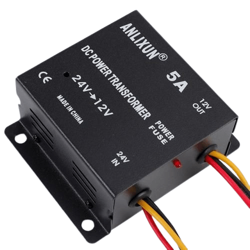 Image de ANLIXUN Transformateur de Puissance pour Voiture DC24V à DC12V - Unbranded