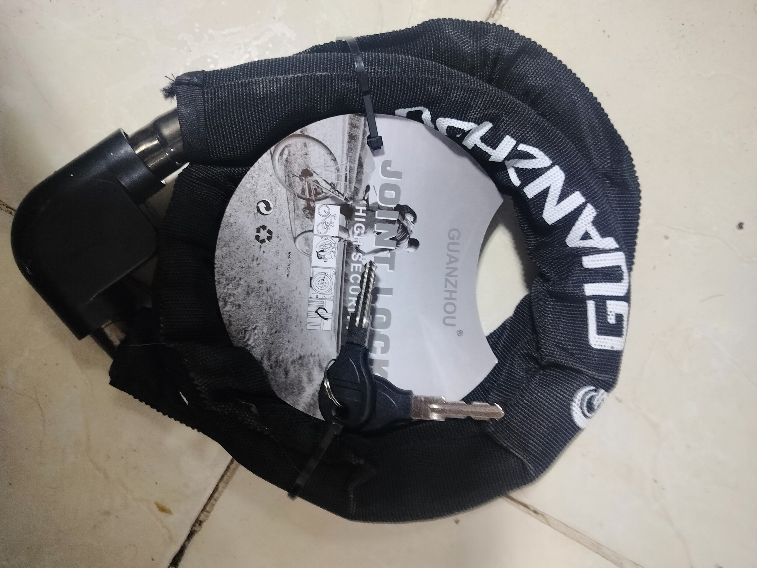 Image de Antivol Vélo &amp; Moto Haut de Gamme – Sécurité 120CM - Unbranded