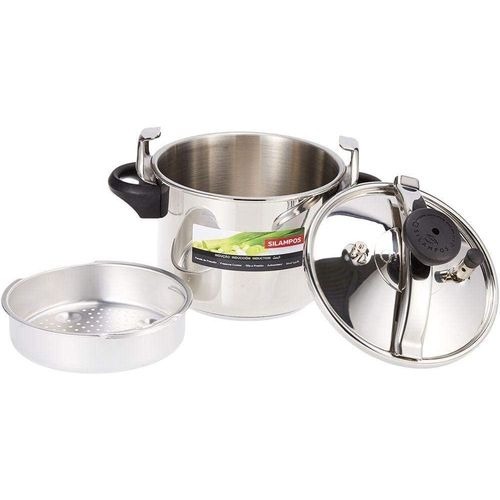 Image de Autocuiseur Silampos Olla 8 Litres en Acier Inoxydable - Unbranded