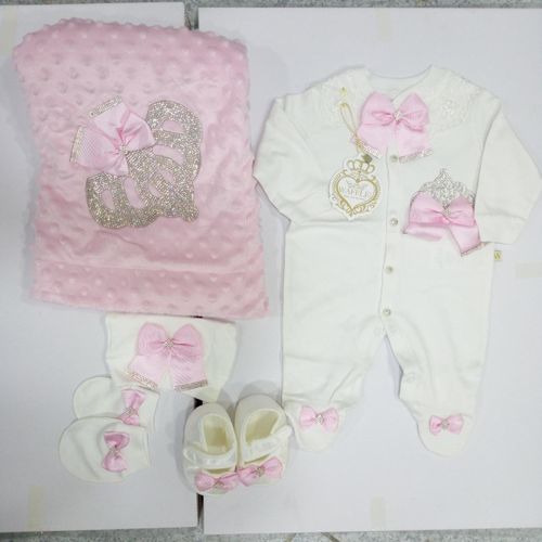 Image de Baby Coffret bébé cadeau 5pcs fille - Unbranded