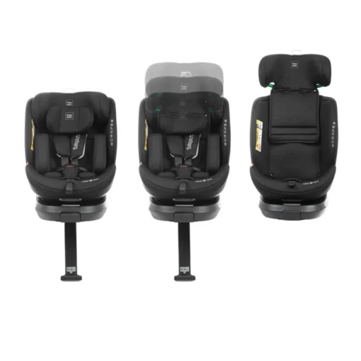 Image de Babyauto Siège Auto Core i-Size Rotatif + Pied support – Groupe 0+/1/2/3 – Noir - Unbranded