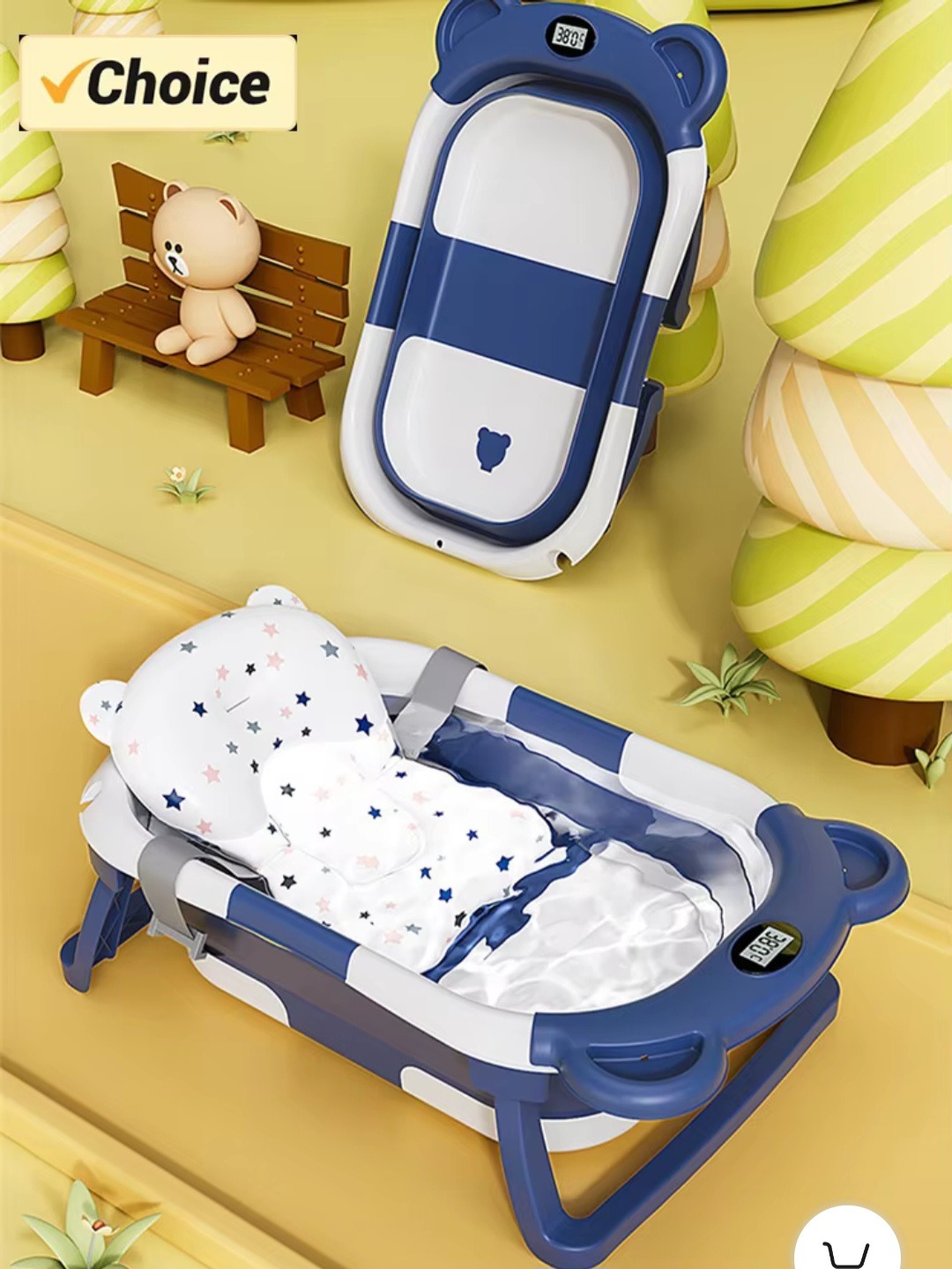 Image de Baignoire avec cousin pour les bébés - Unbranded