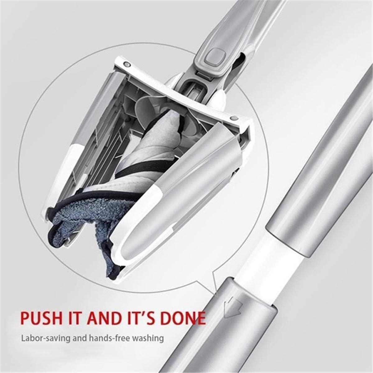 Image de Balai Plat Ultra-Absorbant en Microfibre avec Rotation à 360° - Unbranded