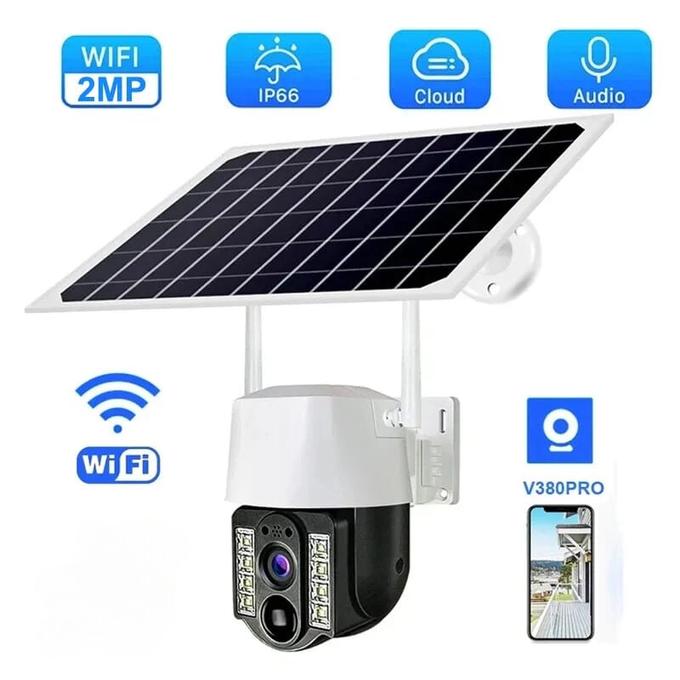 Image de بالطاقة الشمسية Wifi كاميرا مراقبة - Unbranded