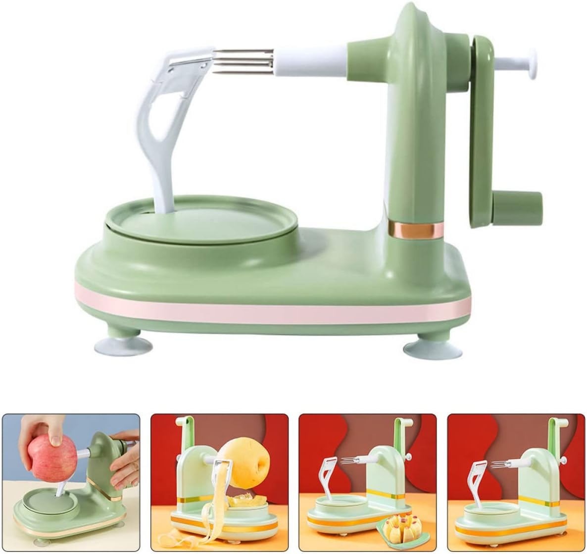 Image de Bevog éplucheur de fruits en acier inoxydable - Unbranded