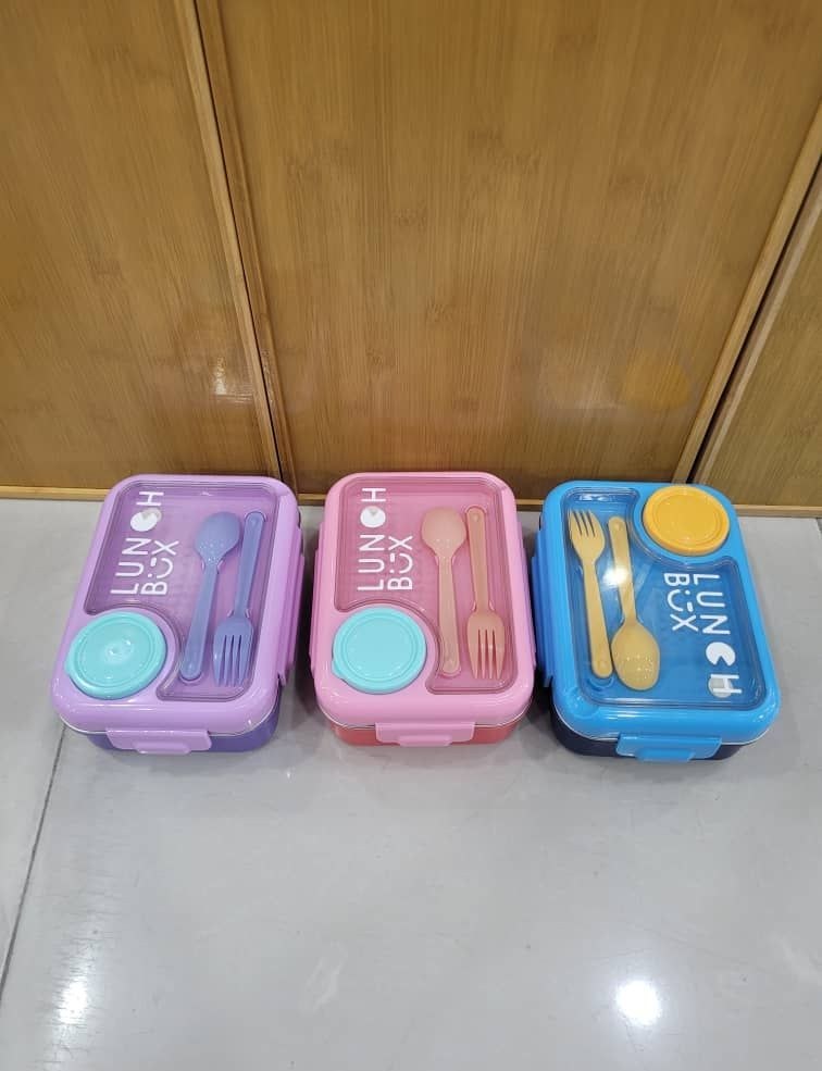 Image de Boîte à lunch en acier inoxydable pour enfants