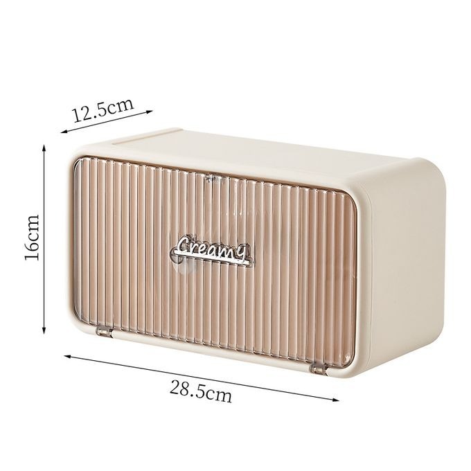 Image de Boîte de Rangement Murale – Organiseur de Salle de Bain - Unbranded